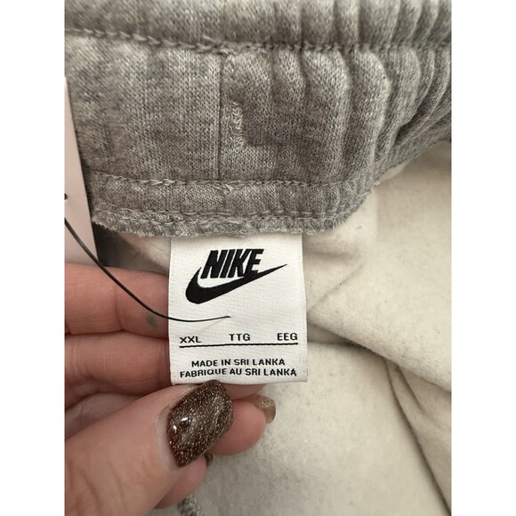 NWT MENS NIKE SPORTSWEAR CLUB FLEECE Straight Leg Gray SWEATPANTS XXL $60 - Picture 7 of 9